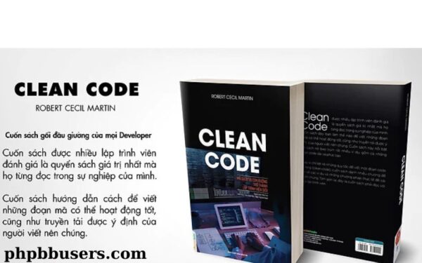 Sách Clean Code Mã Sạch Và Con Đường Trở Thành Lập Trình Viên Giỏi